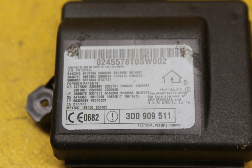 фото №6, Модуль bramy гаражной vw phaeton 3d0909511