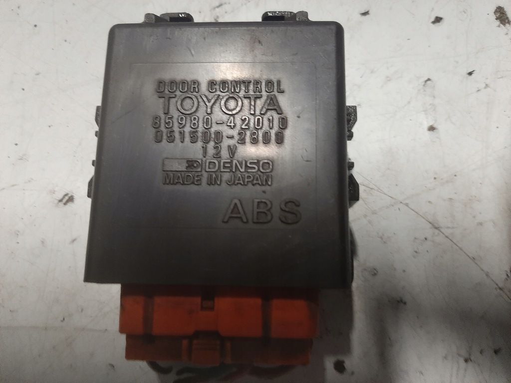 фото №1, Блок управления модуль toyota rav4 8598042010