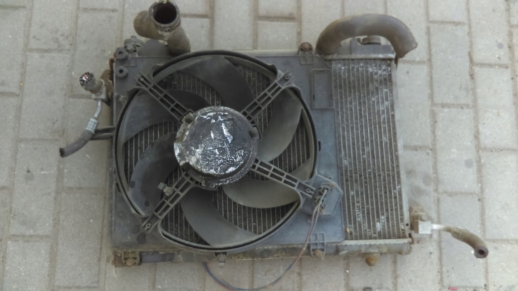 фото №1, Fiat multipla 1,6 радіатор wody