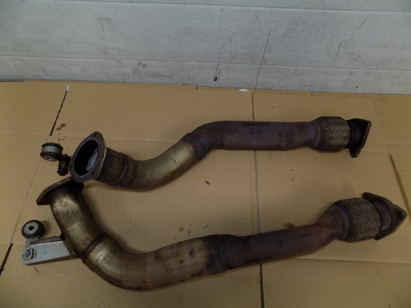 фото №1, Bentley 05r continental gt 6.0 труба соединитель выхлоп