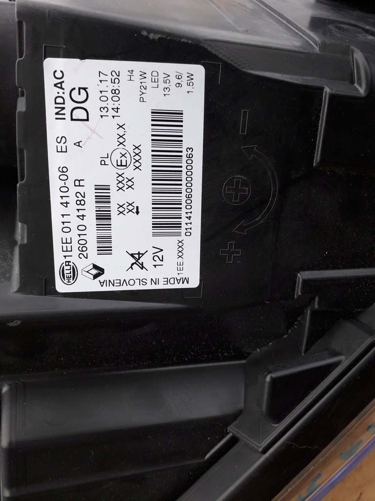 фото №4, Лампа права передня renault trafic iii lift led