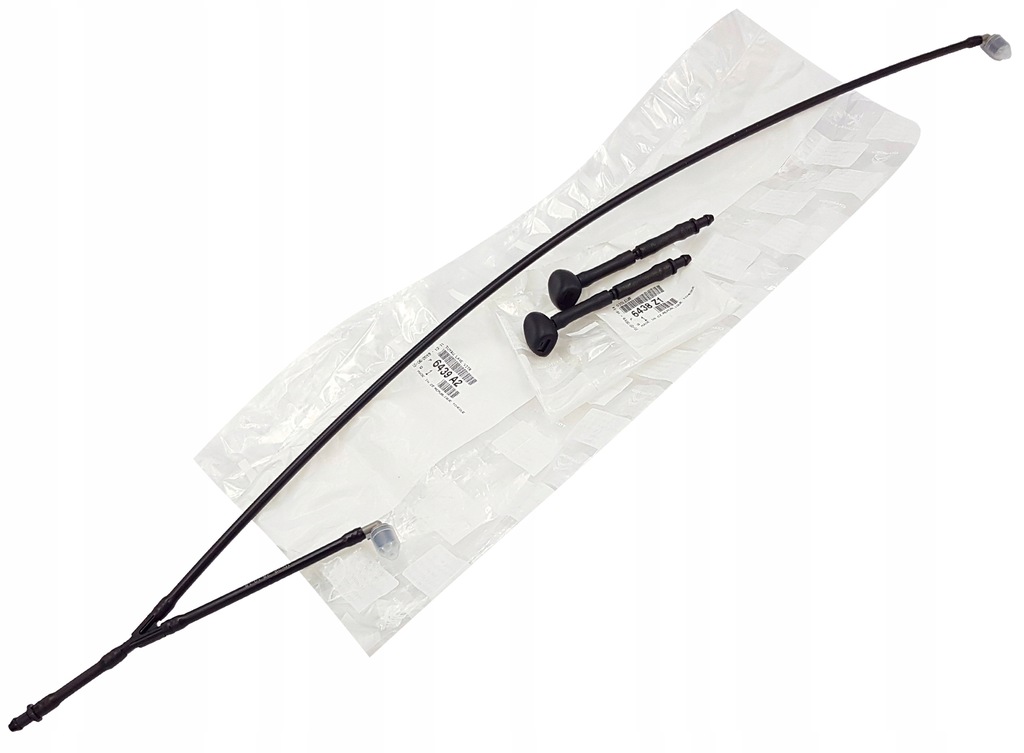 фото №1, Peugeot 407 шланг распылителя + наконечник 2 szt.