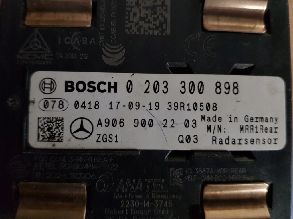 фото №2, Mercedes 906 sprinter радар 9069002203