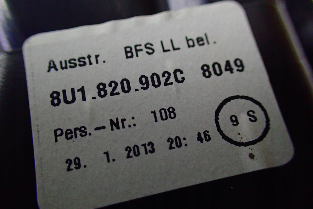 фото №6, Audi rsq3 q3 8u решётка обдув 8u1820902c