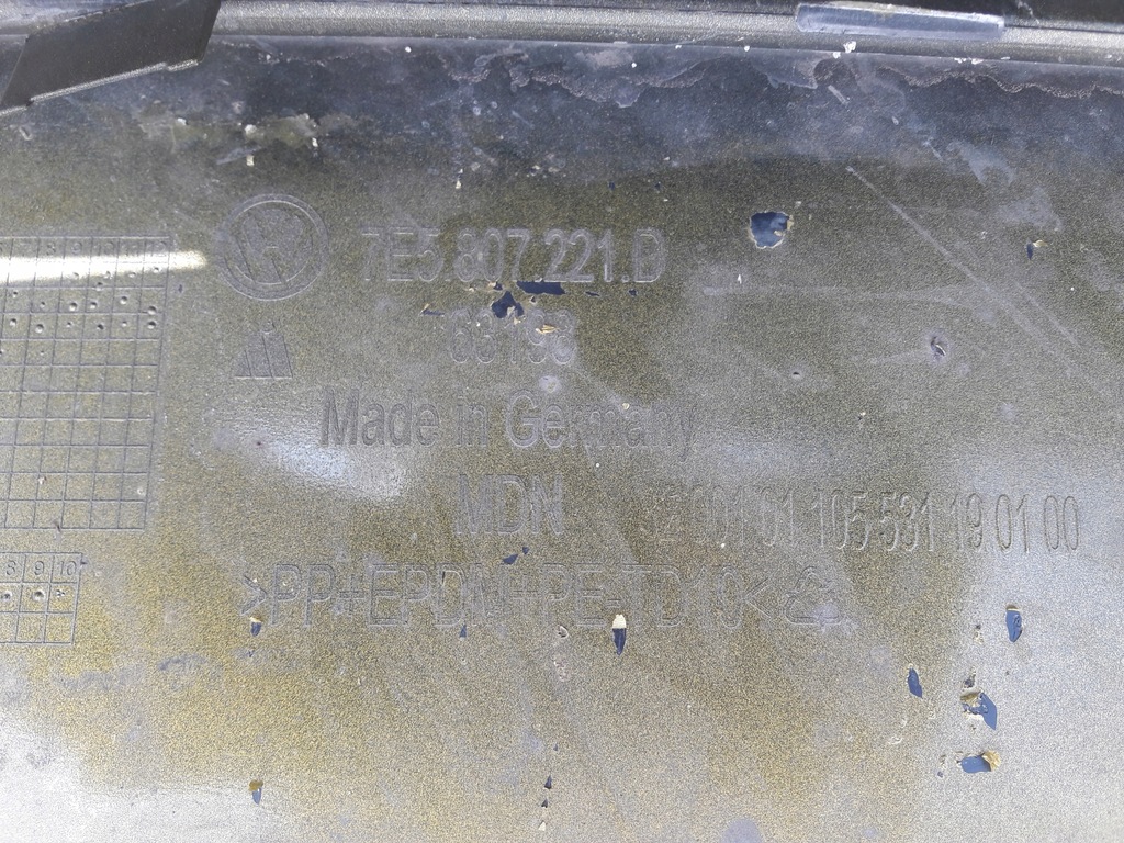 фото №6, Vw t6 7e5 multivan бампер перед 7e5807221d