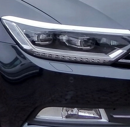 фото №9, Накладка sprysk. фара str. левая vw passat b8