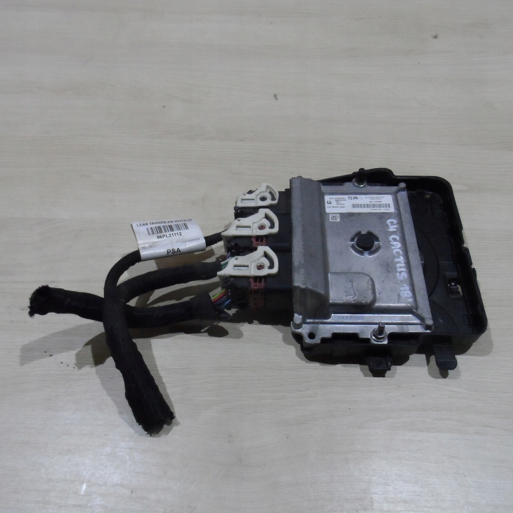 фото №6, Бортовой компьютер двигателя 9800913080 c4 cactus peugeot 18r