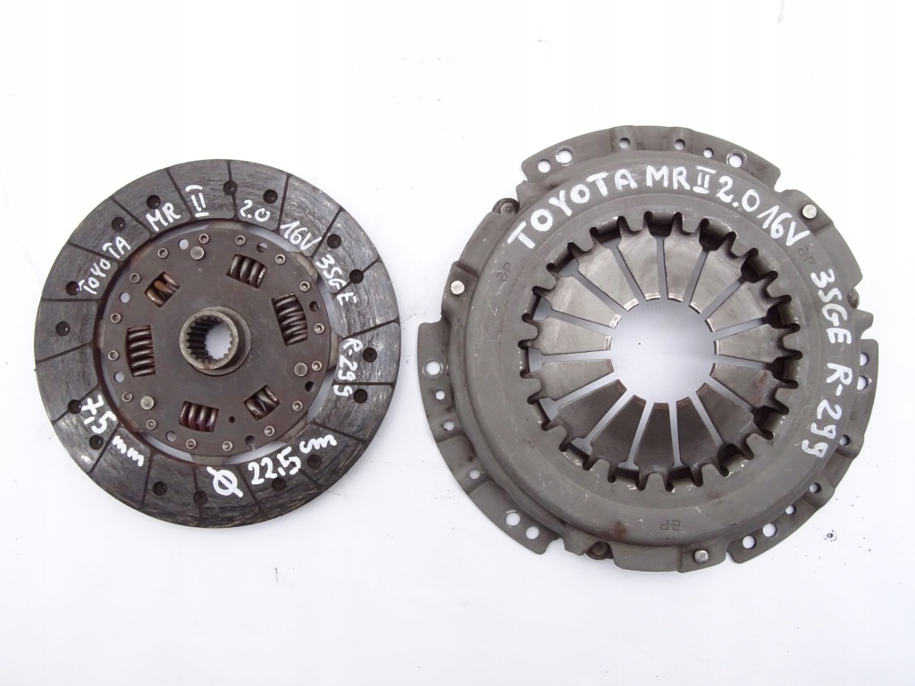 фото №1, Toyota mr2 ii sw20 2.0 прижим + диск 225mm org.