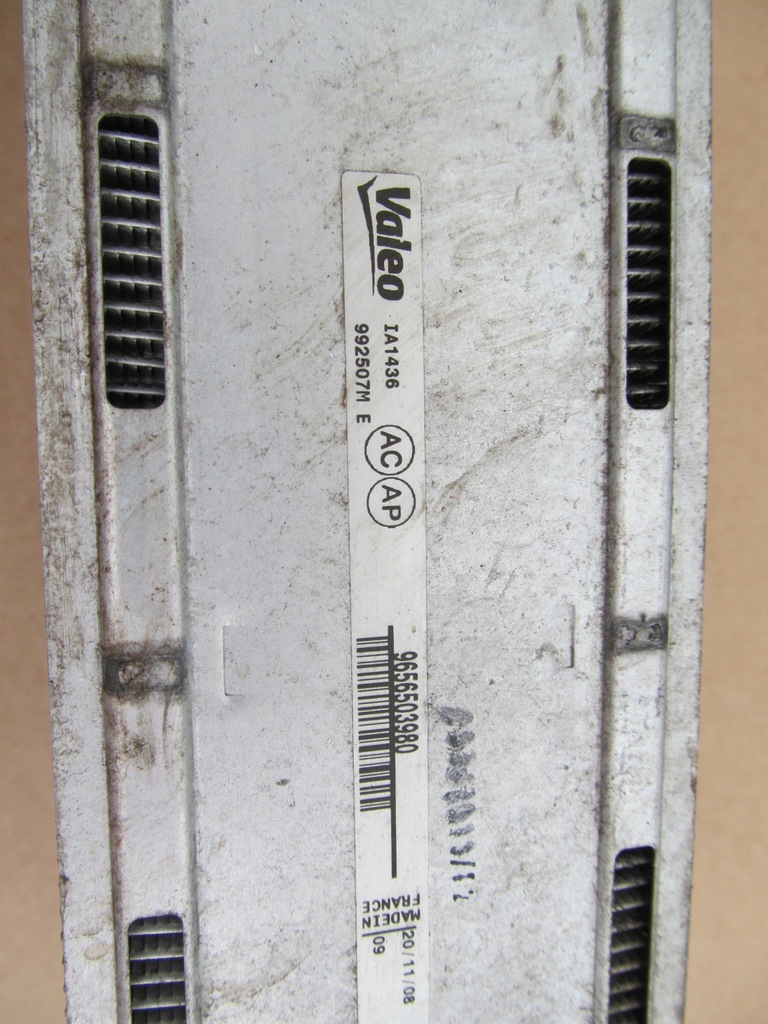 фото №7, Peugeot citroen 1.6 hdi інтеркулер 9656503980