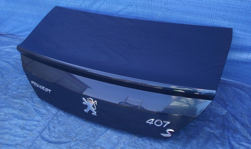 фото №1, Peugeot 407 coupe крышка багажника задняя задняя демонтаж