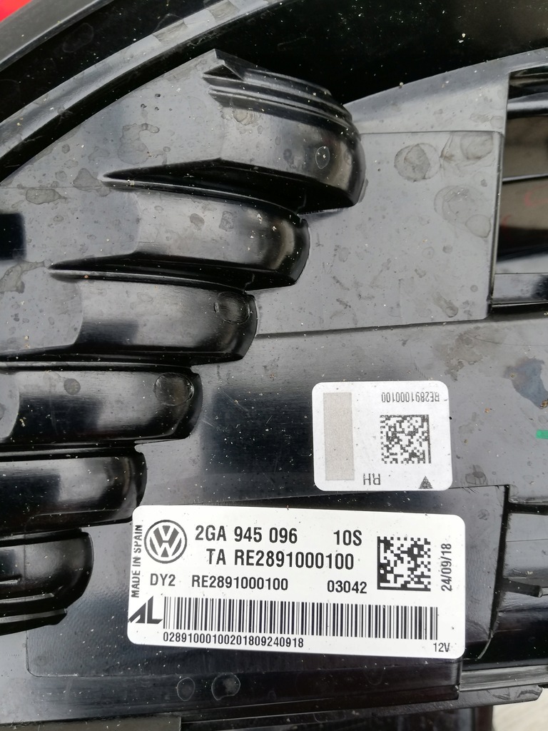 фото №3, Vw t-roc лампа правая задняя задняя led 2ga945096a