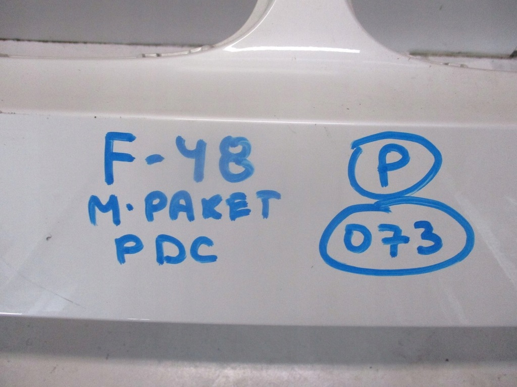 фото №8, Бампер bmw x1 f48 m-pakiet pod pdc голий