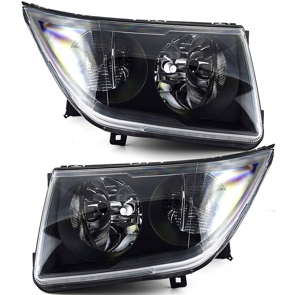 фото №1, Фара лампы перед vw crafter kpl l+p