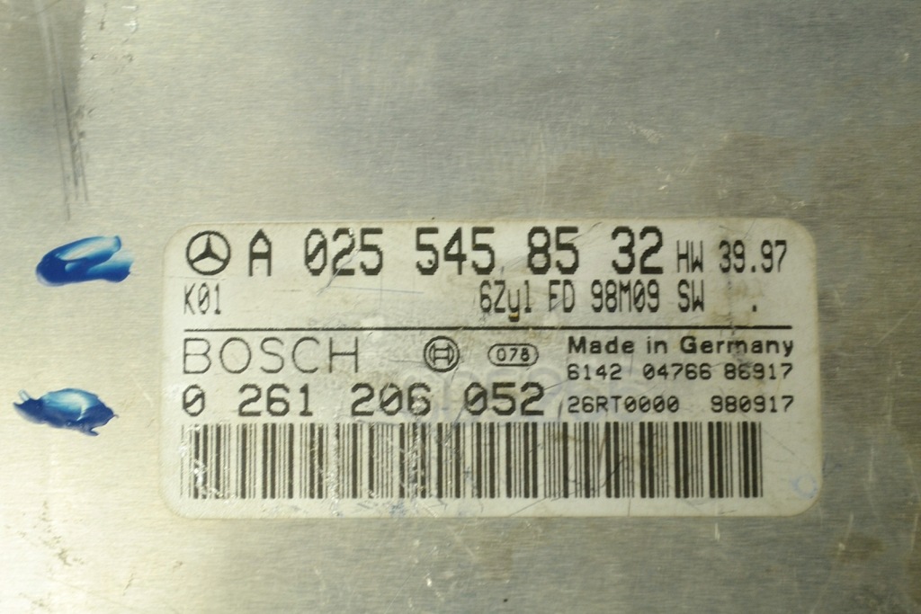 Купить Mercedes блок управления a0255458532 0261206052