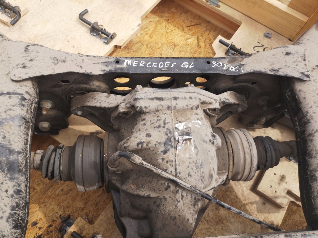 фото №7, Mercedes x166 gl 350 cdi мост подвеска подрамник
