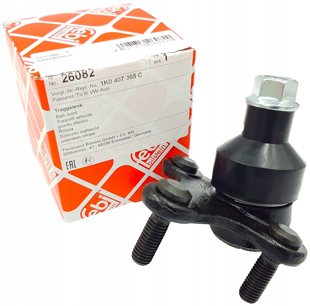 фото №1, Febi шаровая опора рычага vw p. golf 5 04- le