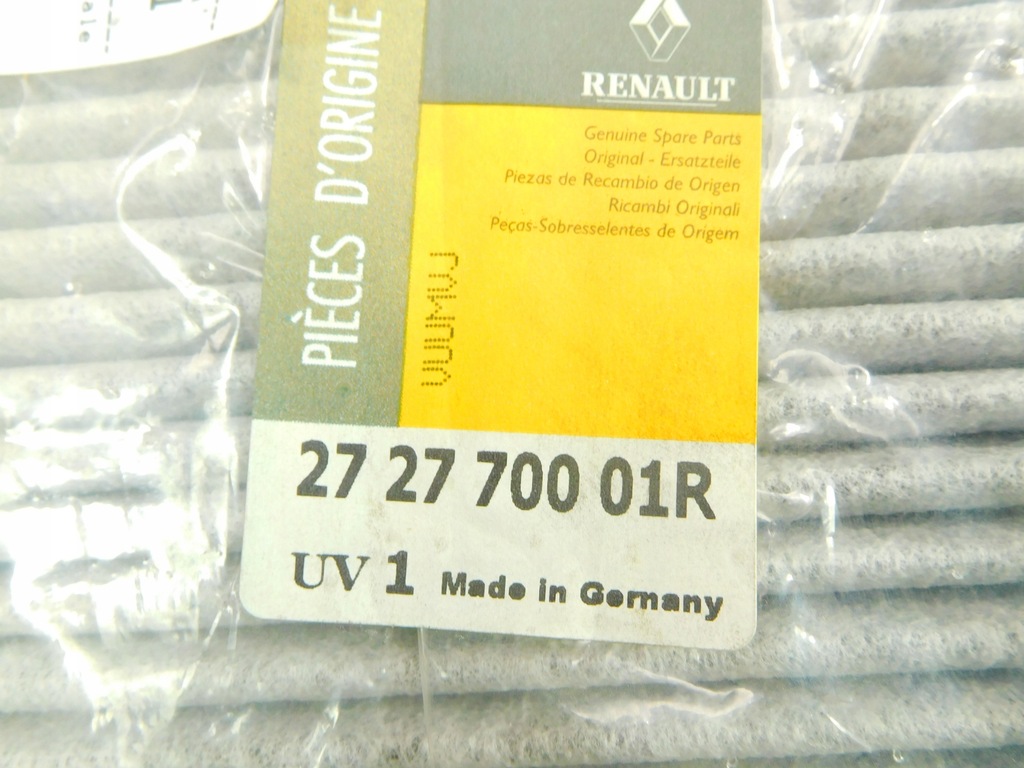 фото №5, Фільтр салонний renault laguna iii 272770001r