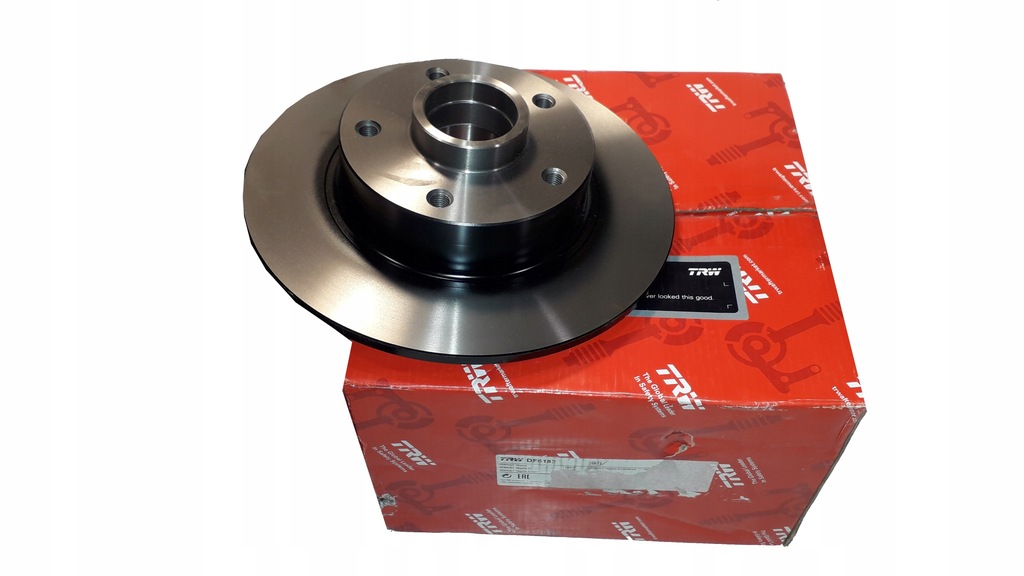 фото №1, Trw диск тормозная задняя renault megane 3 fluence