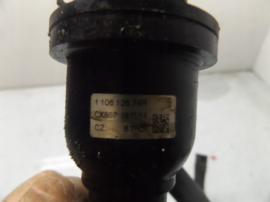 фото №3, Twingo iii 1,0 труба wąż wody