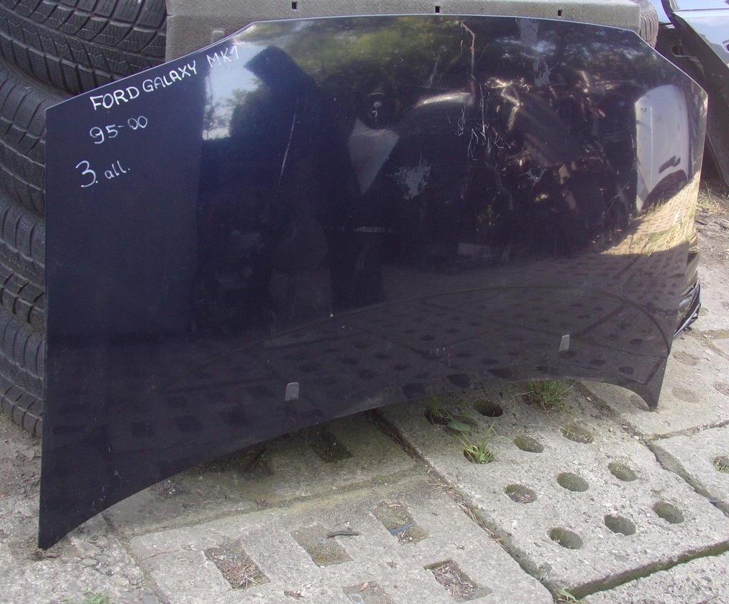 фото №3, Ford galaxy mk1 95 - 00 капот крышка двигателя