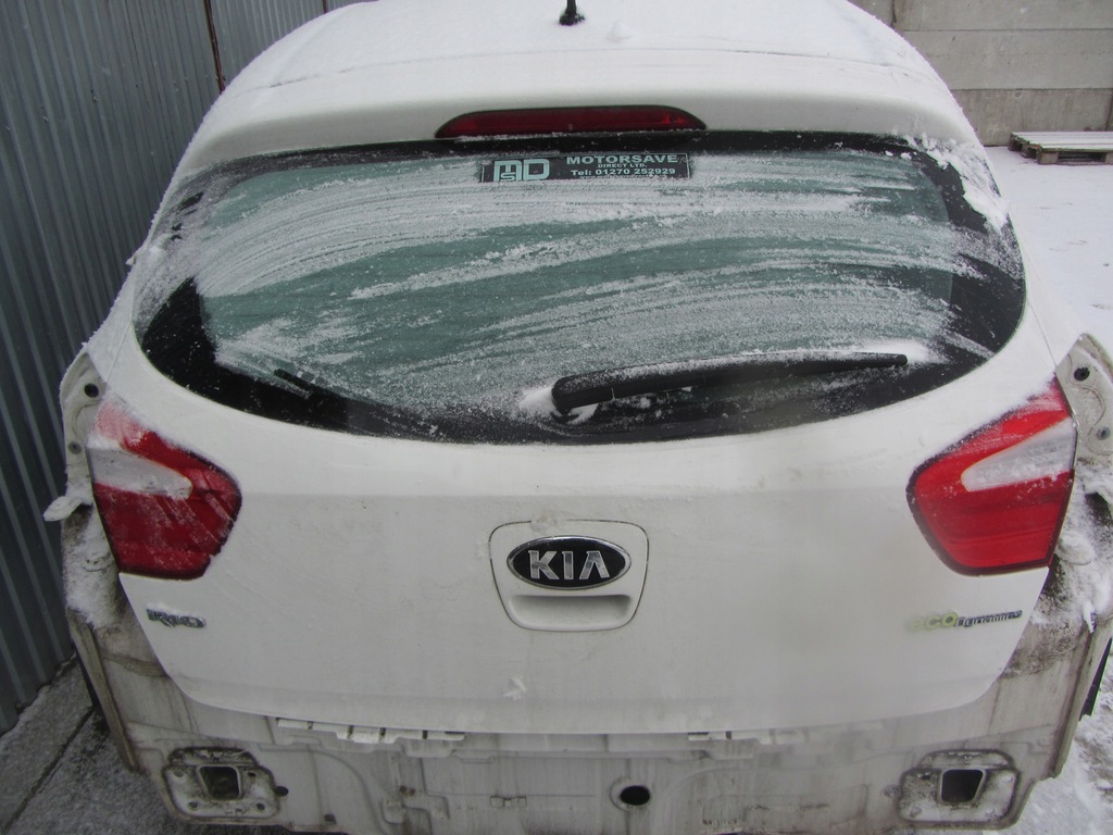 фото №1, Кришка багажника kia rio model 2011-16 kod ud комплект 3 двері