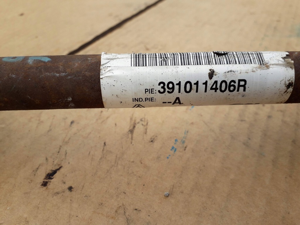 фото №2, Приводной вал левая dacia lodgy dokker 391011406r