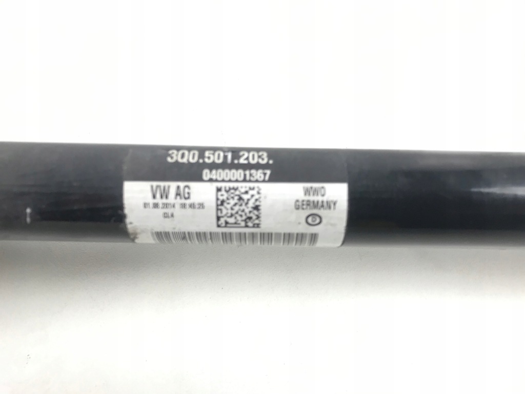 фото №2, Приводной вал левая задняя задняя audi tt 8s 2.0tfsi 3q0501203