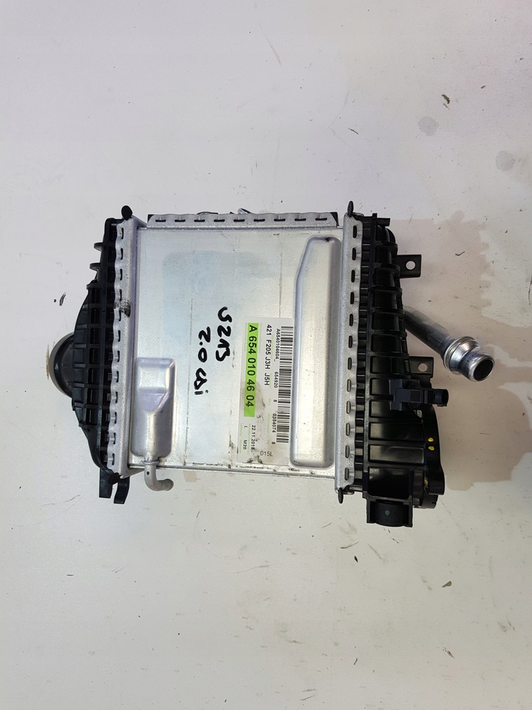 фото №1, Mercedes w213 2.2 cdi радіатор інтеркулер