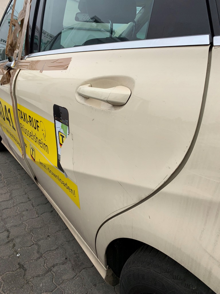 фото №3, Mercedes b klasa w246 дверь задняя левая