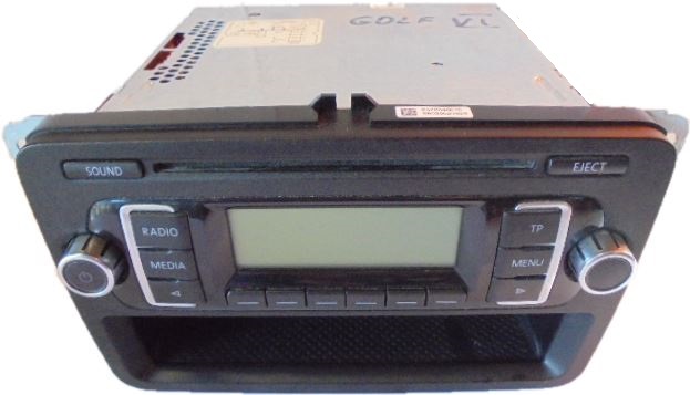 фото №1, Vw golf vi радио cd 1k0035156b