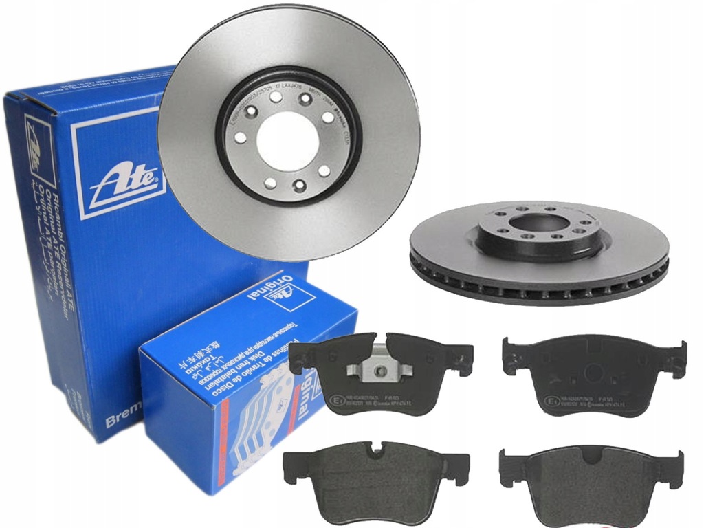 фото №1, Тормозные диски тормозные колодки ate перед citroen c4 picasso ii 304
