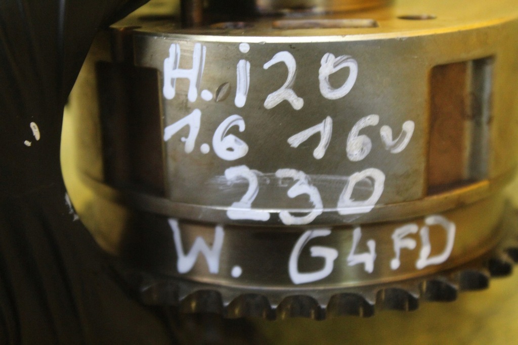 фото №6, Колесо faz распределительного вала hyundai i20 1.6 16v 24370-2b610