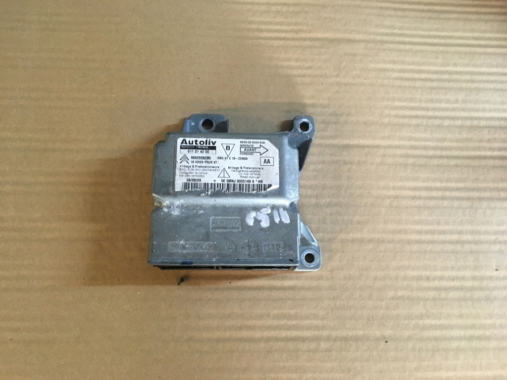 фото №1, Модуль air bag citroen c5 iii 9665558280