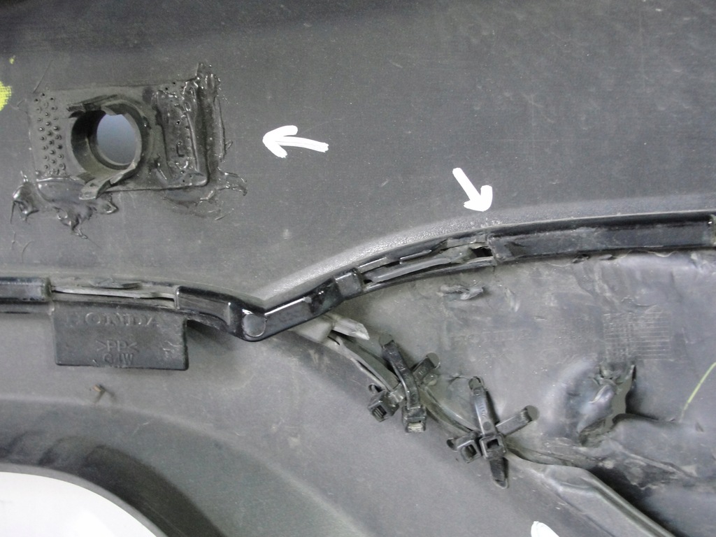 фото №6, Бампер перед honda cr-v iv 4pdc омивачі