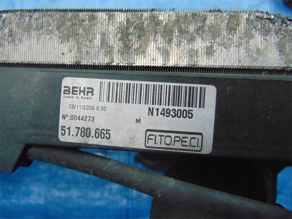 фото №4, Nemo bipper hdi радиатор комплект радиатор