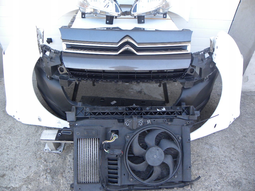 фото №3, Citroen berlingo iii lift 2018 rok перед капот, лампы