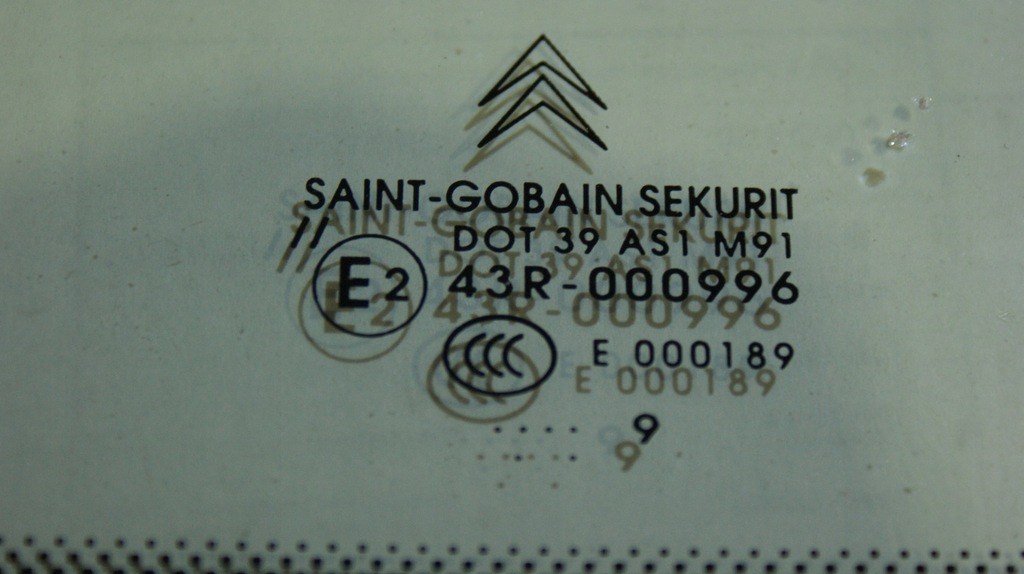 фото №1, Citroen c5 iii x7 стекло перед датчик 2009