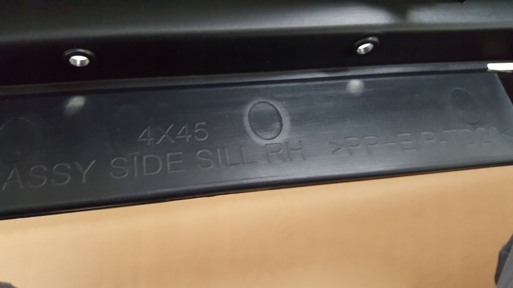 фото №4, Молдинг накладка порог правая mitsubishi eclipse r