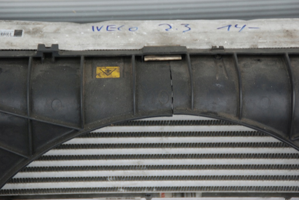 фото №7, Iveco daily 14- радіатор інтеркулер комплект 2.3
