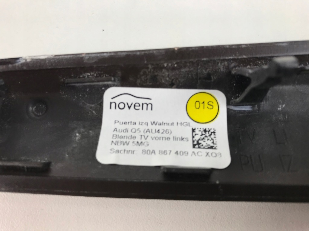 фото №8, Dekor молдинг дверь audi q5 sq5 80a867409ac 80a867410ac drewno комплект