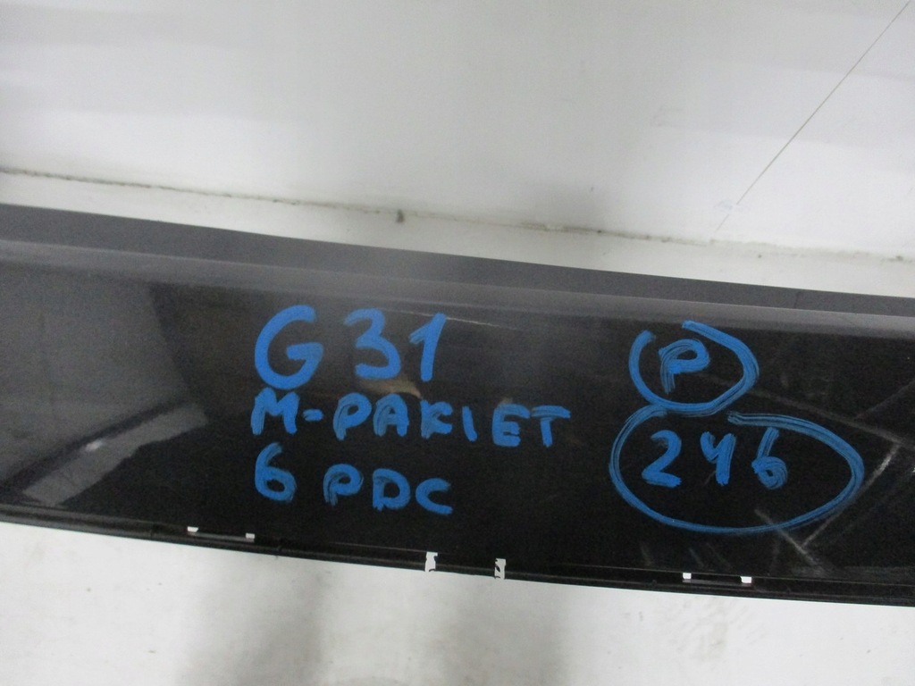 фото №8, Бампер bmw 5 g31 m-pakiet pod pdc голый задняя