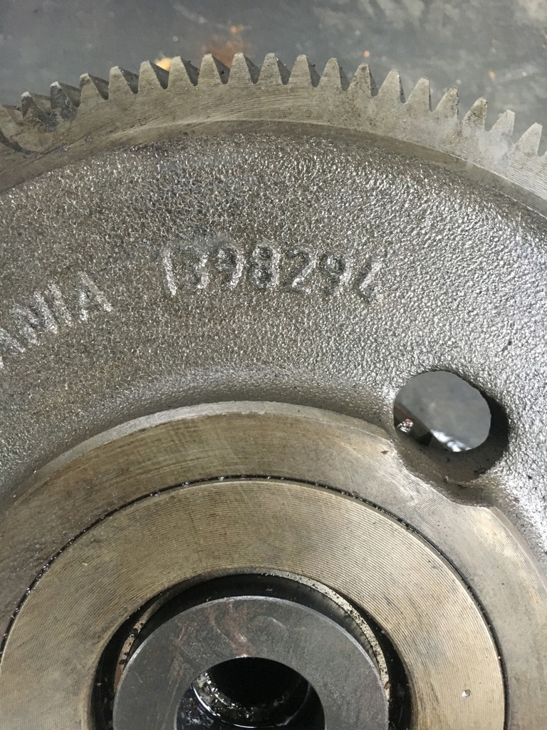 фото №2, Колесо зубчасте розподільного валу scania r