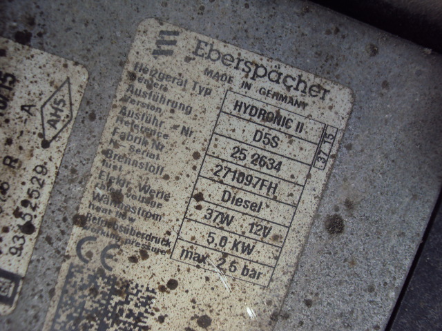 фото №6, Webasto hydronic ii renault traffic vivaro iii 17-