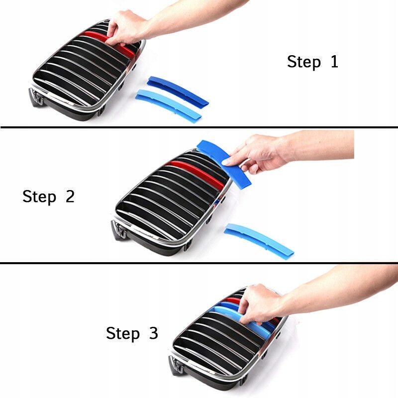 фото №11, Накладки na решётка радиатора решётки радиатора m-pakiet bmw f15 x5 f16 x6