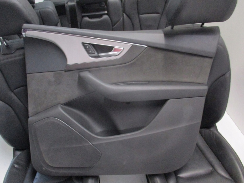 фото №5, Оббивка шкіра сидіння audi q7 4m0 7os