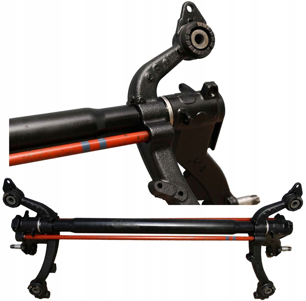 фото №8, Задня балка oś peugeot 206 cc sw 206+