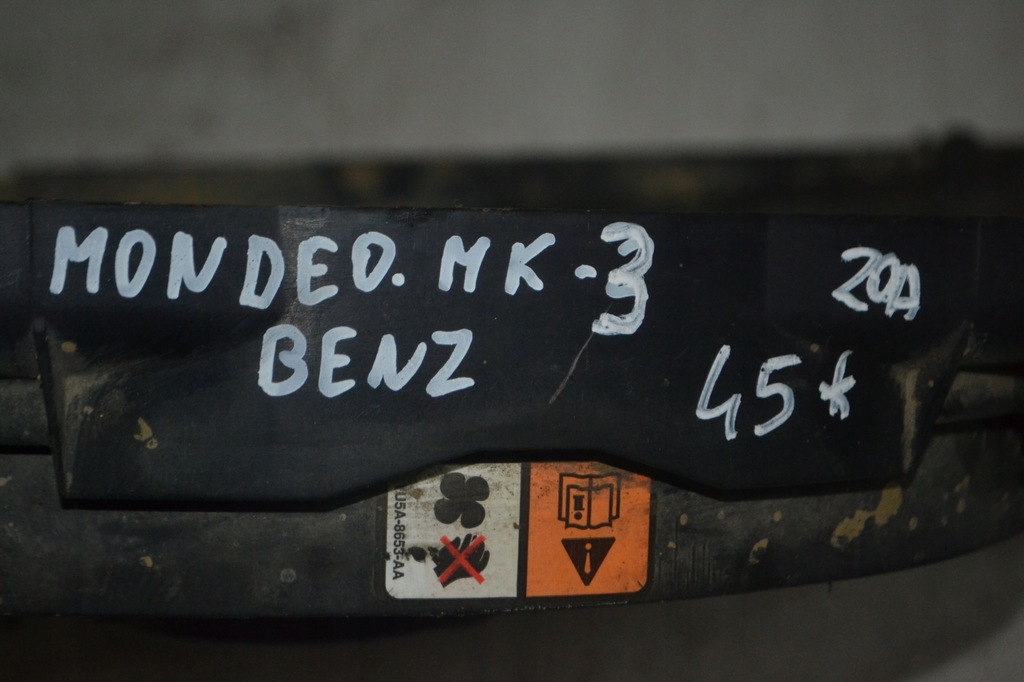 фото №5, Вентилятор радіатора ford mondeo mk3 1.8 16v 95bb8146ab