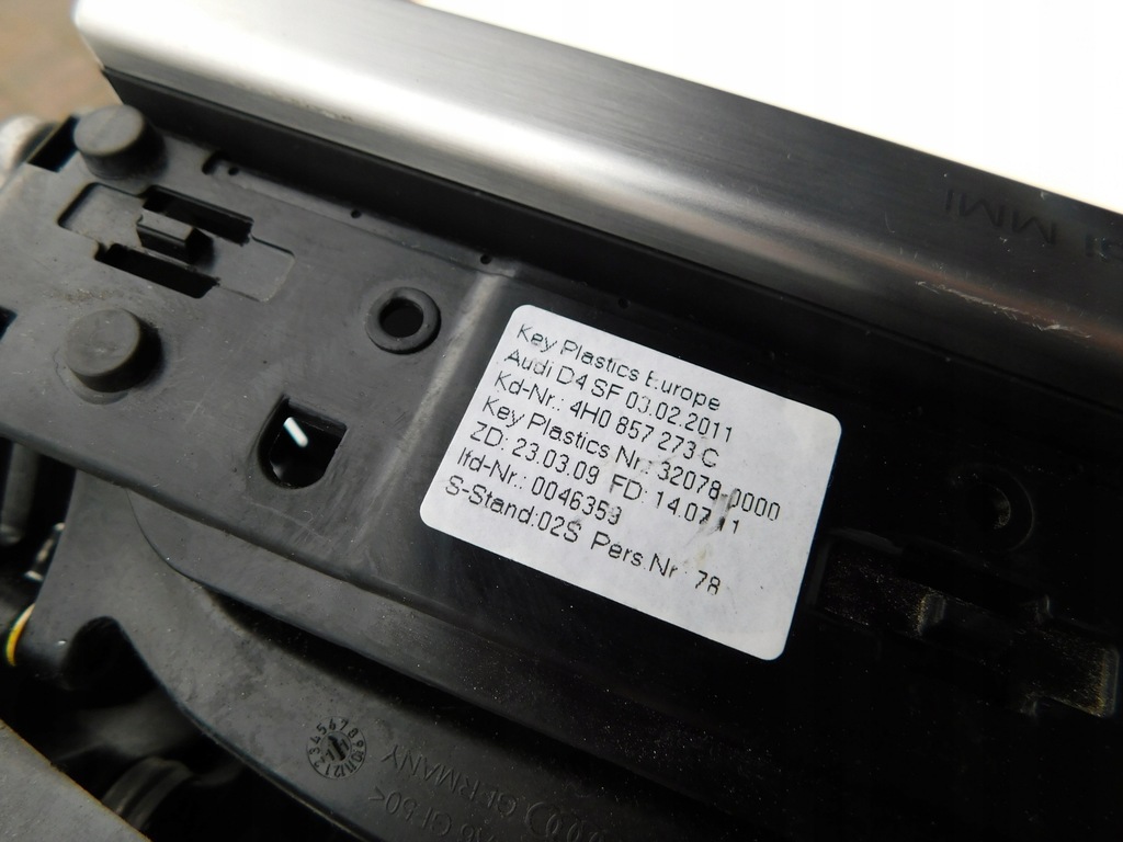 фото №5, Audi a8 s8 d4 навігація navi mmi dvd 3g 4h0035670g