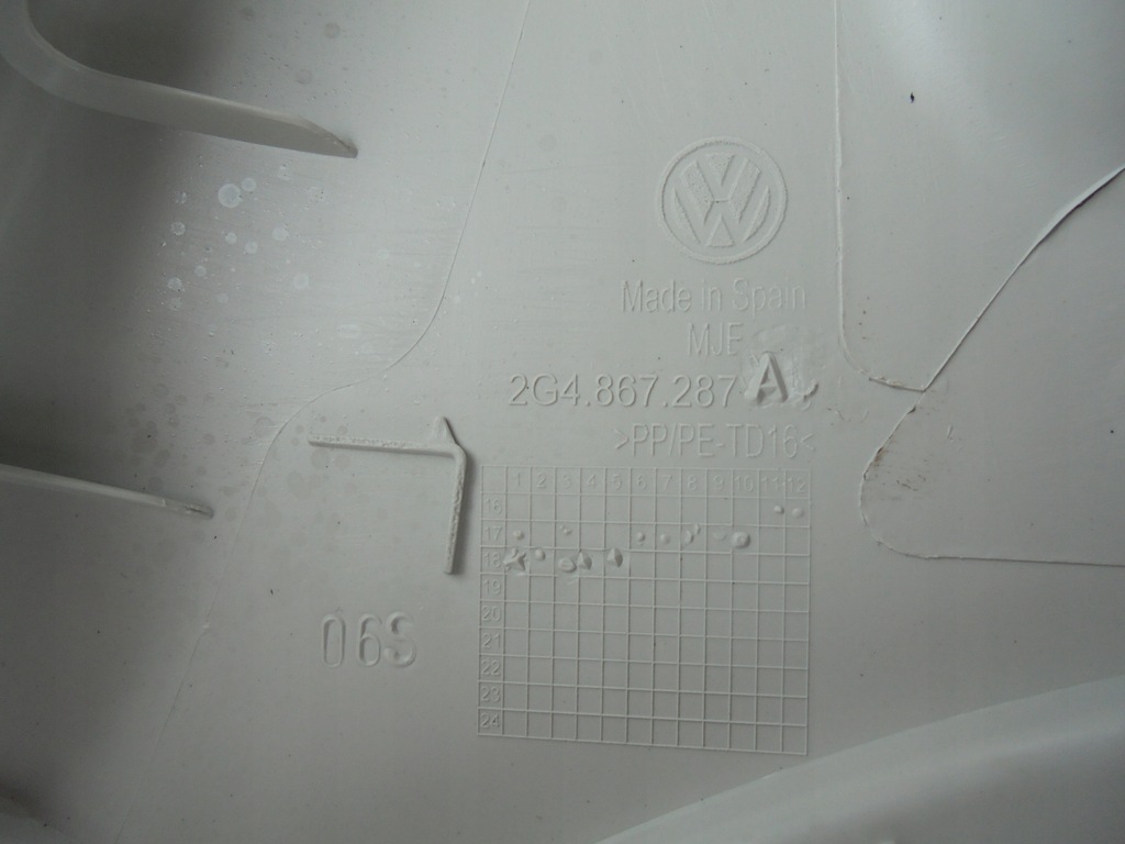 фото №8, Обшивка стійка чорні volkswagen оригінальний номер 2g4867287a