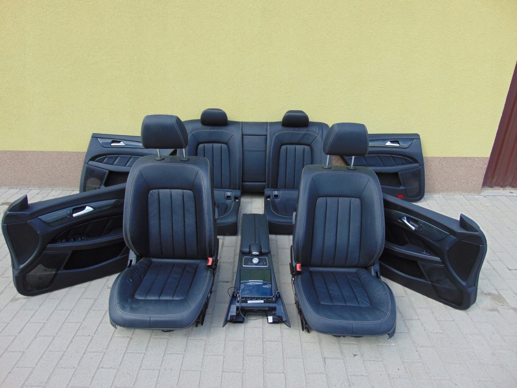 фото №1, Mercedes cls w218 lift сидіння заднє сидіння обшивки amg